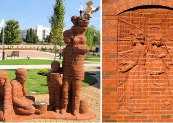 скульптуры и декоративные элементы