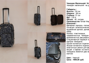 Чемоданы на колесах
