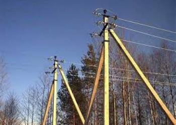 Установка опор лэп 0.4-10 кВ. Строительство лэп