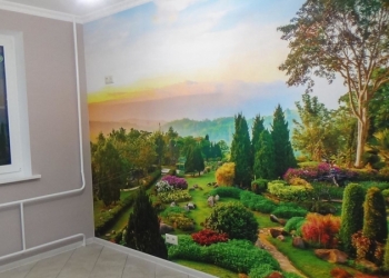 Обои.полы,покраска