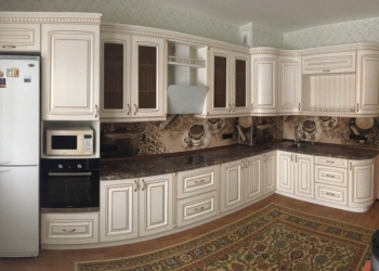 Угловая кухня их МДФ