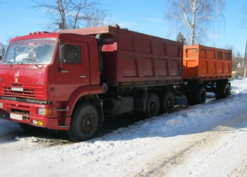 Продается КАМАЗ 6520 трехсторонней разгрузки с прицепом