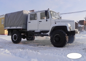 Автомобиль Газ с двухрядной кабиной 5 мест
