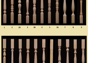 Элементы лестниц «балясины столбы колонны поручни ступени»