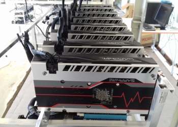 Майнинг ферма на 8 картах rx580 в наличии