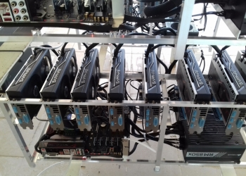 Майнинг ферма на 8 картах rx580 в наличии