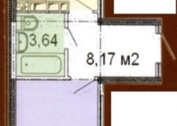 1-к квартира, 46 м2, 17/19 эт.