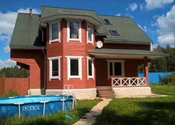 Коттедж 140 м2 сдаю на выходные от собственника с баней и бассейном