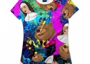 Женская коллекционная майка #WapClickStyle