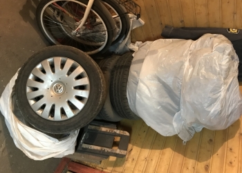 Комплект летней резины на оригинальных volkswagen дисках