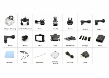 Экшен камера Eken H9/H9R Ultra HD 4K action camera