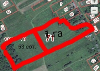 Продается земельный участок размером 100сот