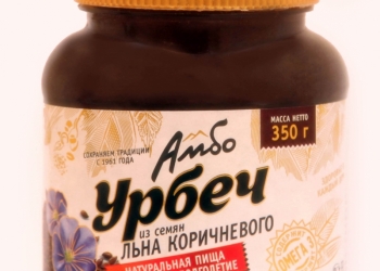 Натуральная паста Урбеч из семян льна