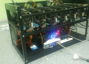 Ферма для майнинга на картах GTX 1060 и 10/70