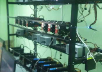 Ферма для майнинга на картах GTX 1060 и 10/70