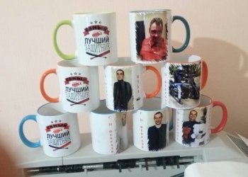 Фото на кружках