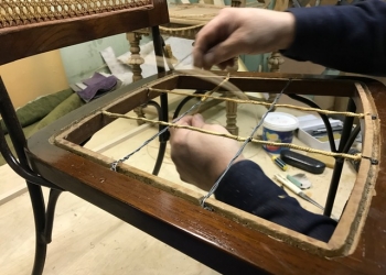 ремонт садовой мебели из ротанга