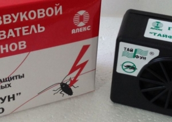 Тайфун ЛС 500 ультразвуковой отпугиватель тараканов, муравьёв и насекомых