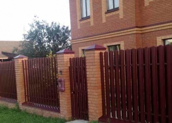 ЗАБОРЫ,ВОРОТА и ОГРАЖДЕНИЯ из разных материалов под ключ!