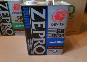 Масло моторное Idemitsu 5W-30 ZEPRO TOURING 4л.