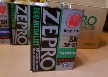 Масло моторное Idemitsu 0W-20 ZEPRO ECO MEDALIST 4л.
