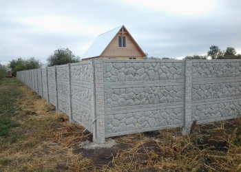 Забор гранилит
