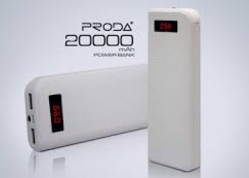 Power bank (Внешний АКБ) АКБ-USB Proda 20000mAh