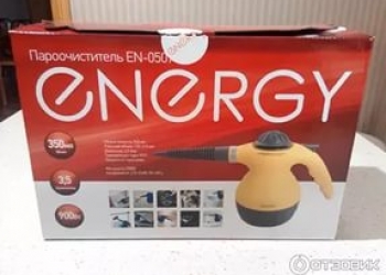 Ручной отпариватель для одежды Energy En 0507 3в1 пароочиститель парогенератор
