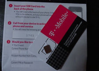 сим-карта t-mobile сша (tmobile usa) активная, готова к использованию