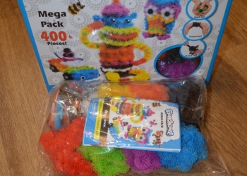 Мягкий конструктор-липучка Bunchems (400+ Деталей)