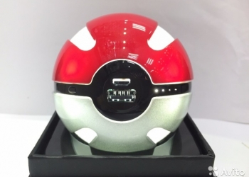 тот самый power bank pokeball на тему игры pokemon go!