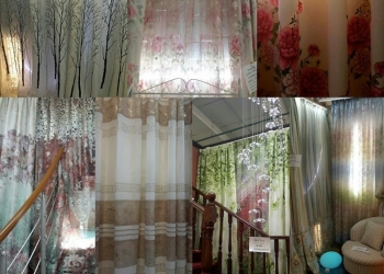 Шторы в комплекте с тюлью (компаньоны)