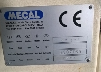 Двухголовый дисковый отрезной станок MECAL SW402