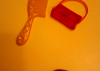 Аксессуары для кукол сумочка и расческа