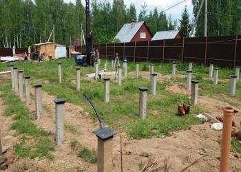 фундамент на жб сваях