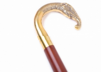 Трость "Крюк-СЛОН", палисандр.