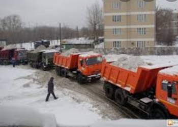 Вывоз снега в Томске