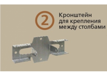 Заборный кронштейн