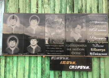 Памятник из гранита за 5900 рублей (полный комплект)