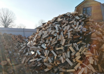 Дрова колотые