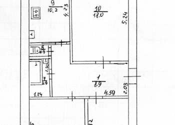 3-к квартира, 69 м2, 1/3 эт. с. Восход