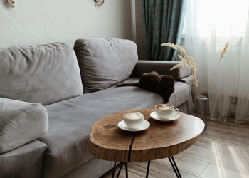 Кофейные, обеденные, рабочие столы из спила и слэба в стиле Loft