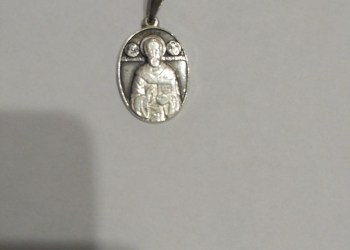 Серебряная подвеска, крестик(и)