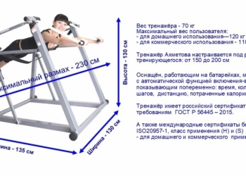 Тренажер Ахметова для спины, хорошо разминает, заряжает и устраняет боль в спине