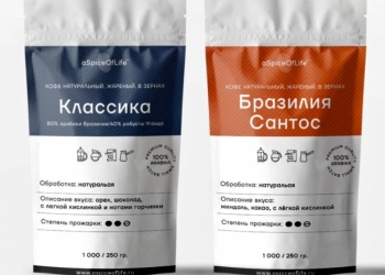 Продажа кофе (в зёрнах) свежей обжарки опт/розница