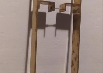 Латунные дверные ручки 2 шт