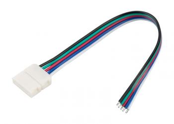Коннектор запитывающий Rgbw-12mm (5-pin)