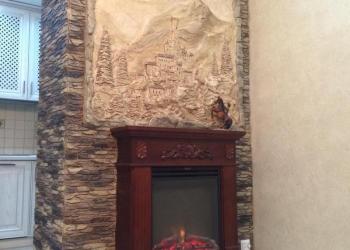 Картина барильеф на стене