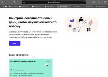 Курс Бизнес-аналитика от Skillbox