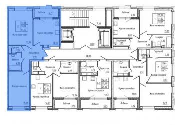 2-к квартира, 62 м2, 2/11 эт.в ЖК TERRA